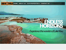 Tablet Screenshot of 3bhotels.com